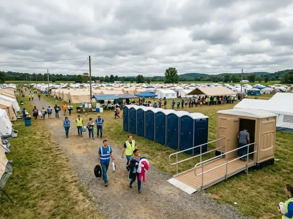 disaster-relief-camp-restrooms-010 — frequently asked questions, Dumpster & Portable Bathrooms Rental in Bellaire, OH